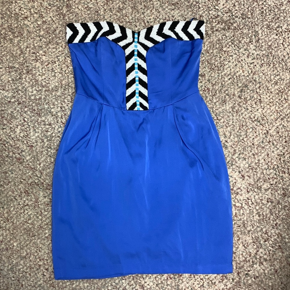 Mara Hoffman strapless silk dress